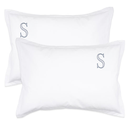 Monogrammed Pillow Shams (Set of 2) - S